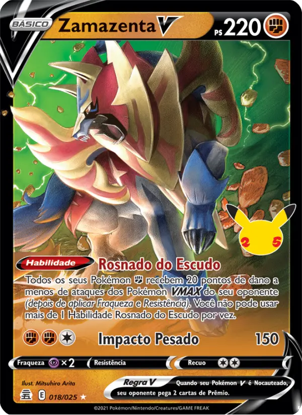 Zamazenta V — Celebrações 18