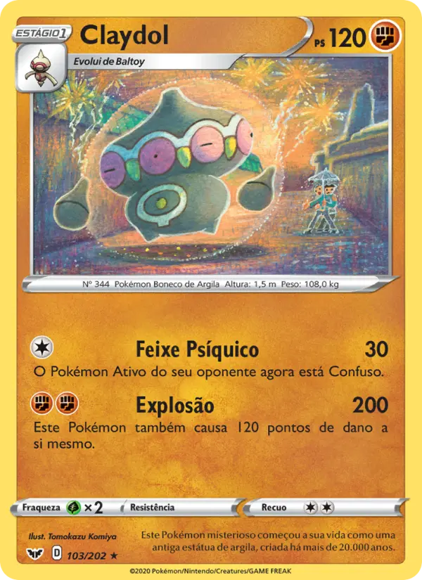 Claydol — Espada e Escudo 103