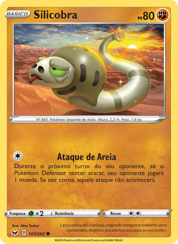 Silicobra — Espada e Escudo 107