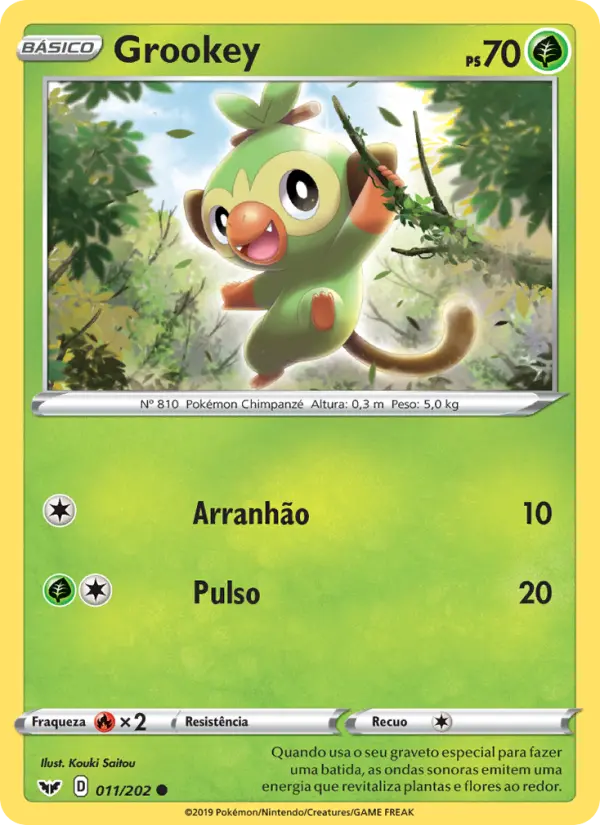 Grookey — Espada e Escudo 11