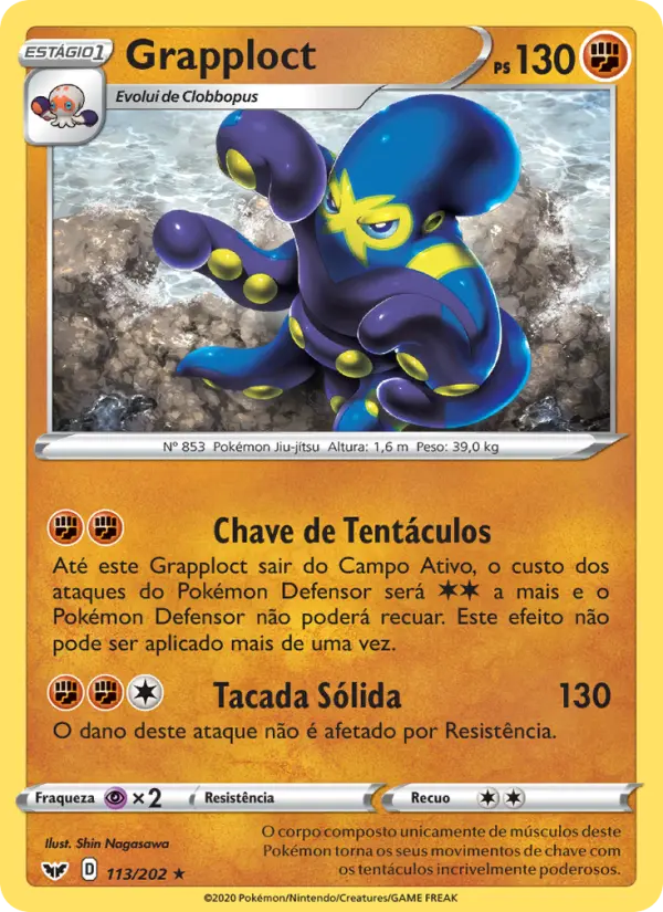 Grapploct — Espada e Escudo 113