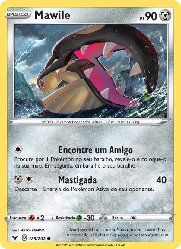 Mawile — Espada e Escudo 129