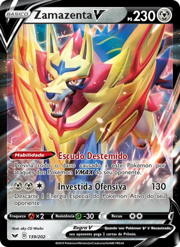 Zamazenta V — Espada e Escudo 139