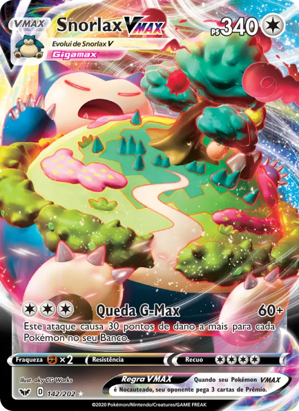 Snorlax VMAX — Espada e Escudo 142