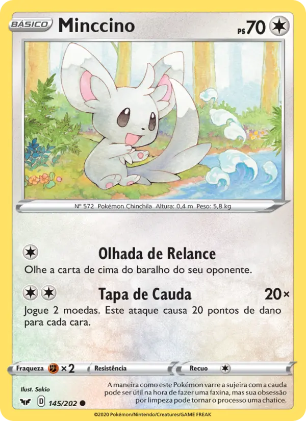 Minccino — Espada e Escudo 145
