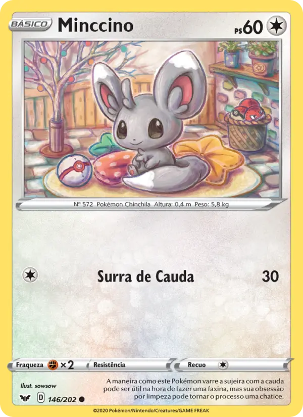 Minccino — Espada e Escudo 146