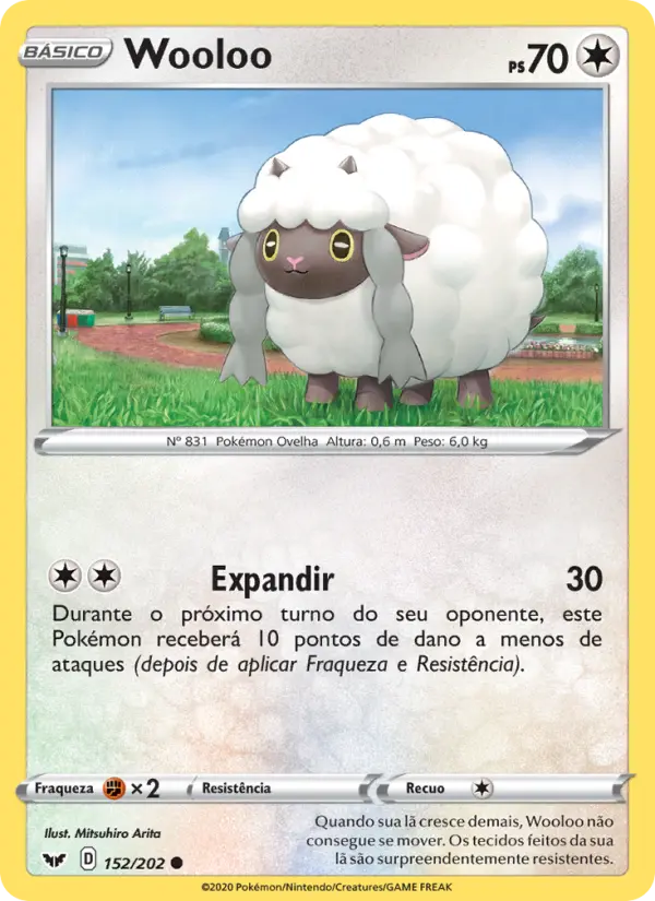 Wooloo — Espada e Escudo 152