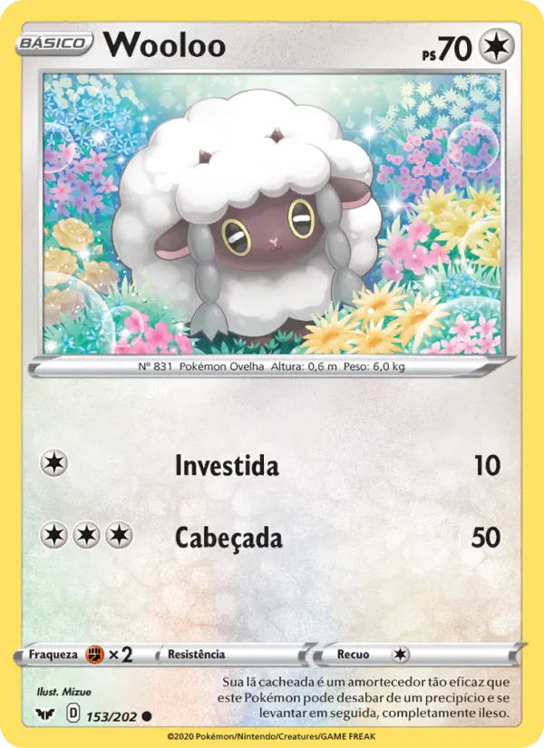 Wooloo — Espada e Escudo 153