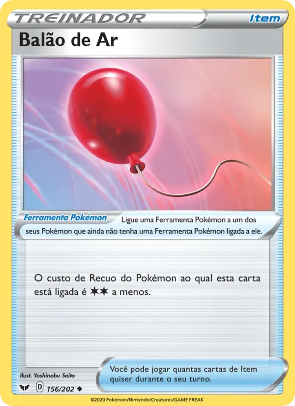 Balão de Ar — Espada e Escudo 156