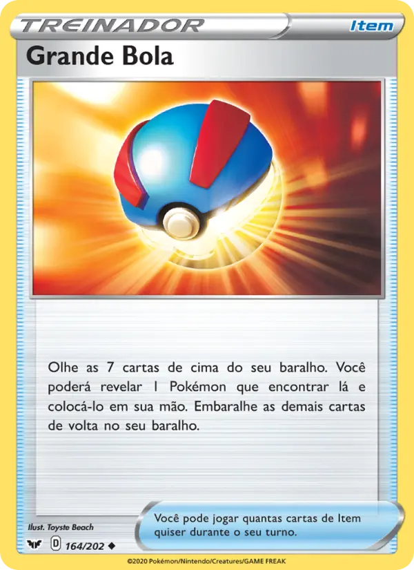 Grande Bola — Espada e Escudo 164