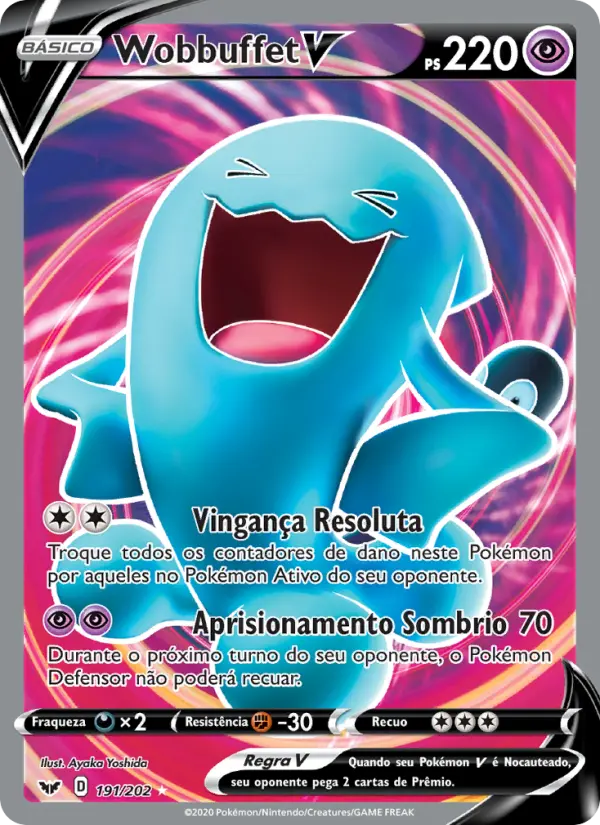 Wobbuffet V — Espada e Escudo 191