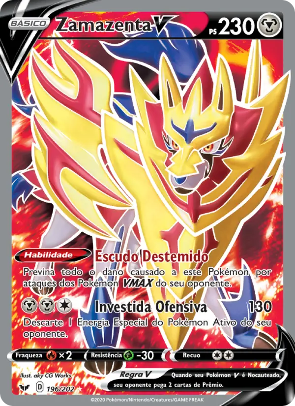 Zamazenta V — Espada e Escudo 196