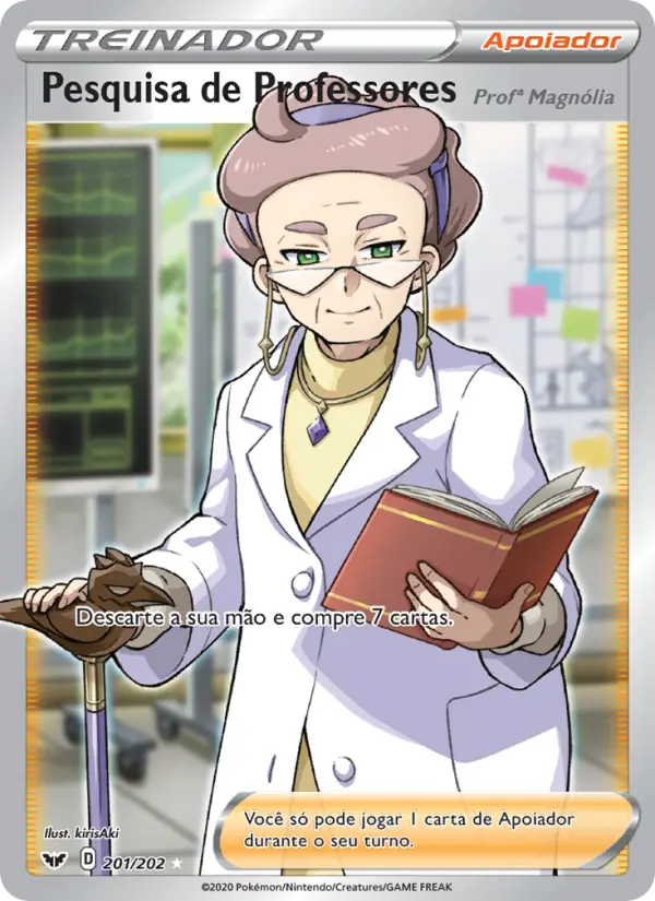 Pesquisa de Professores — Espada e Escudo 201