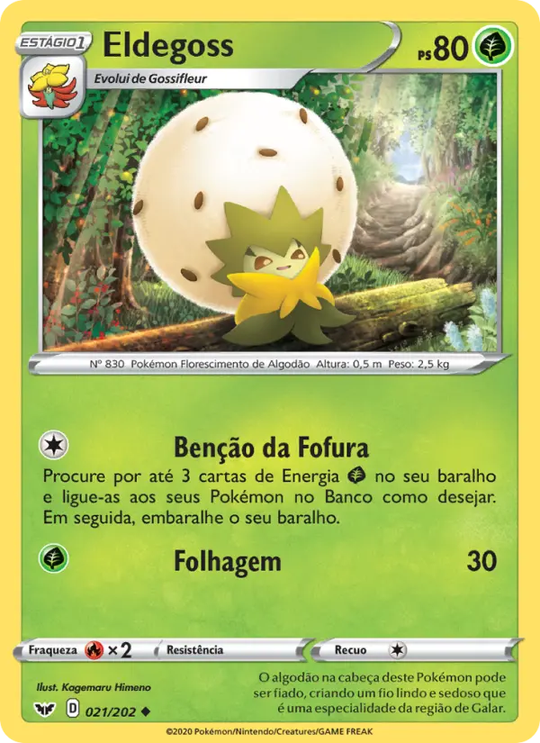 Eldegoss — Espada e Escudo 21