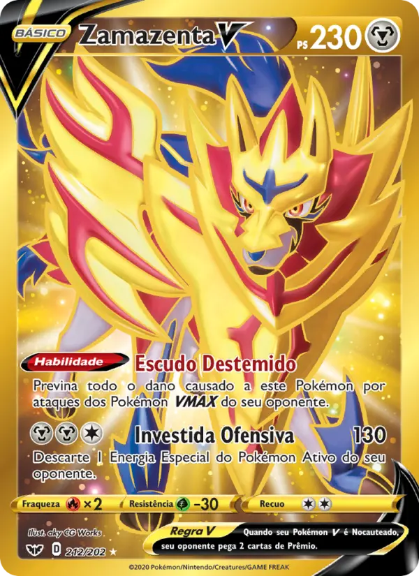 Zamazenta V — Espada e Escudo 212