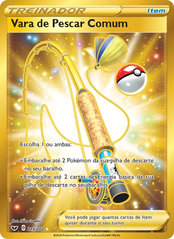 Vara de Pescar Comum — Espada e Escudo 215