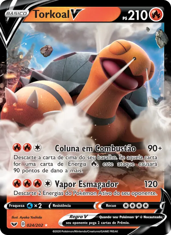 Torkoal V — Espada e Escudo 24