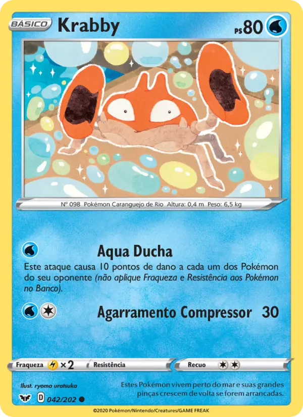 Krabby — Espada e Escudo 42