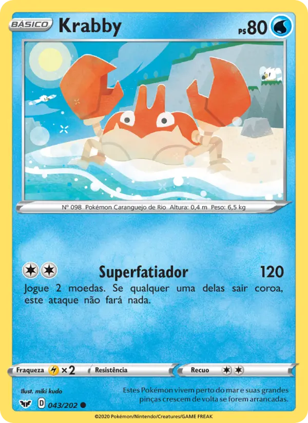 Krabby — Espada e Escudo 43