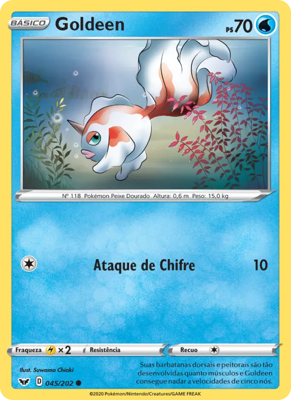 Goldeen — Espada e Escudo 45