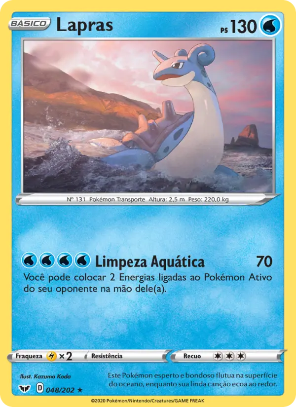 Lapras — Espada e Escudo 48