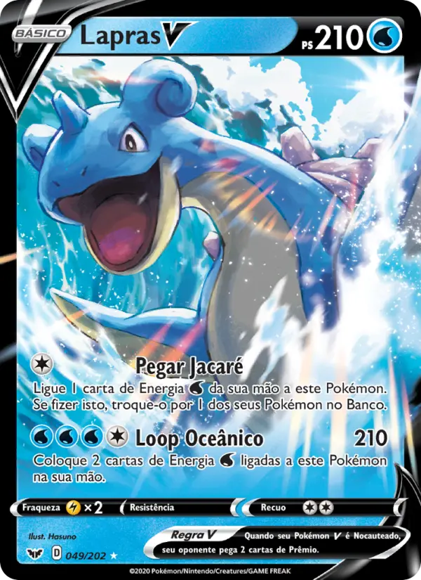 Lapras V — Espada e Escudo 49