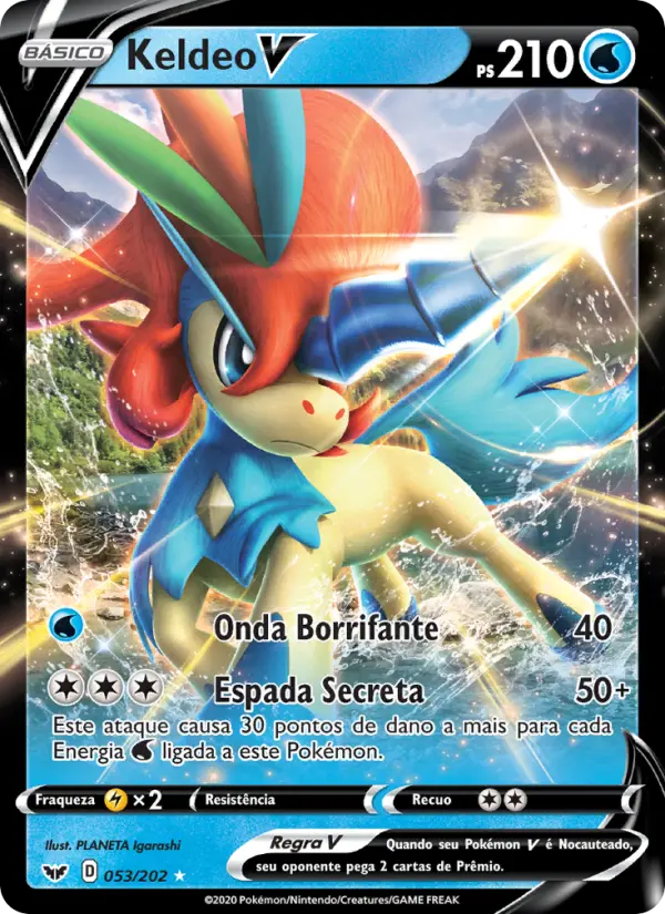 Keldeo V — Espada e Escudo 53