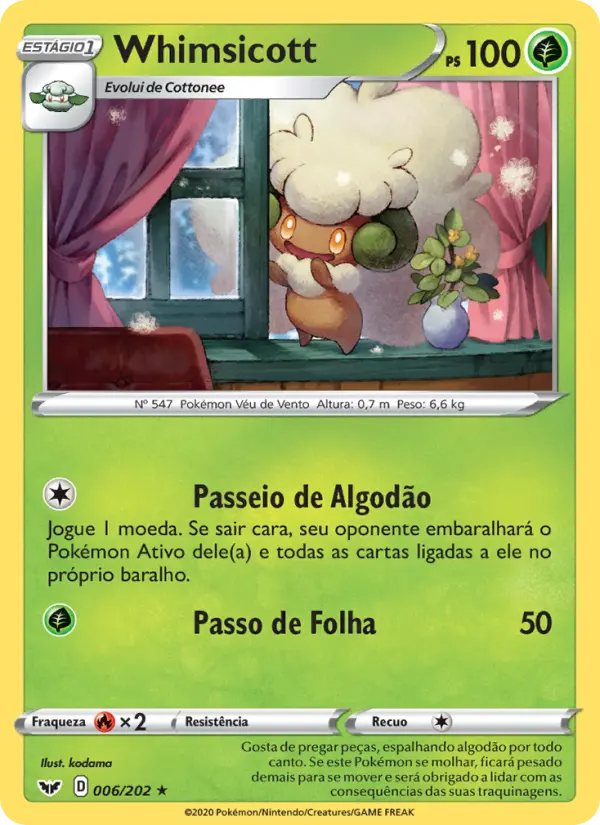 Whimsicott — Espada e Escudo 6