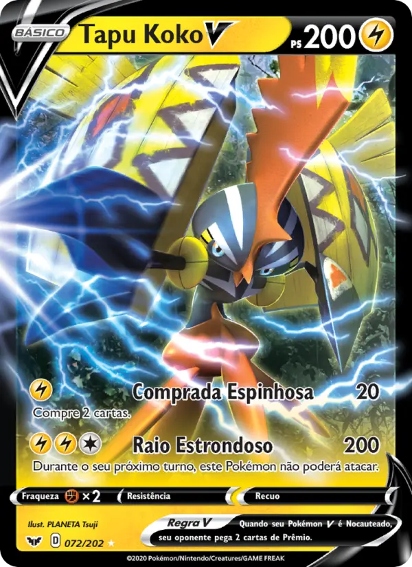 Tapu Koko V — Espada e Escudo 72