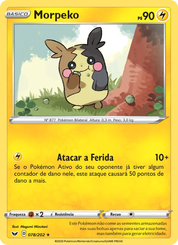 Morpeko — Espada e Escudo 78