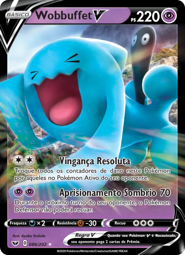 Wobbuffet V — Espada e Escudo 86