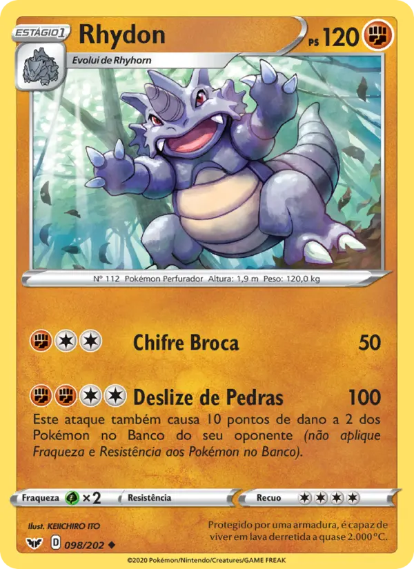 Rhydon — Espada e Escudo 98