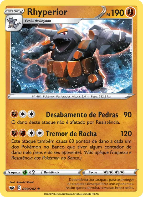 Rhyperior — Espada e Escudo 99