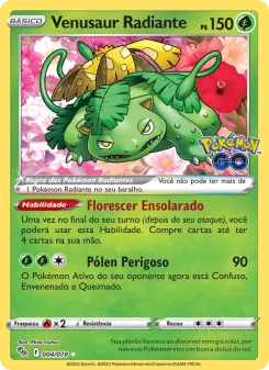 Venusaur Radiante — Pokémon GO 004