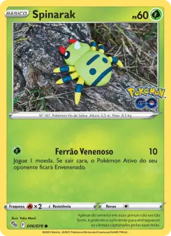 Spinarak — Pokémon GO 006