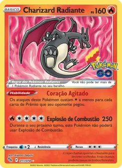 Charizard Radiante — Pokémon GO 011