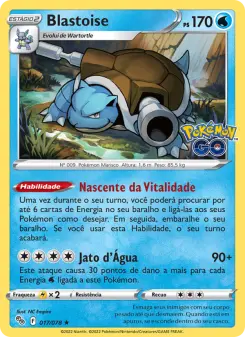 Blastoise — Pokémon GO 017