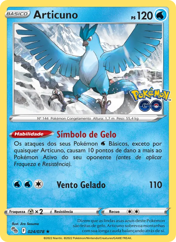 Articuno — Pokémon GO 024