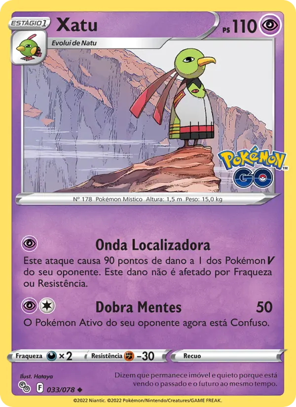 Xatu — Pokémon GO 033