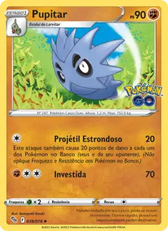 Pupitar — Pokémon GO 038