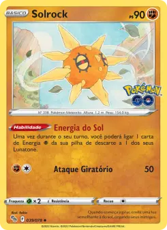Solrock — Pokémon GO 039