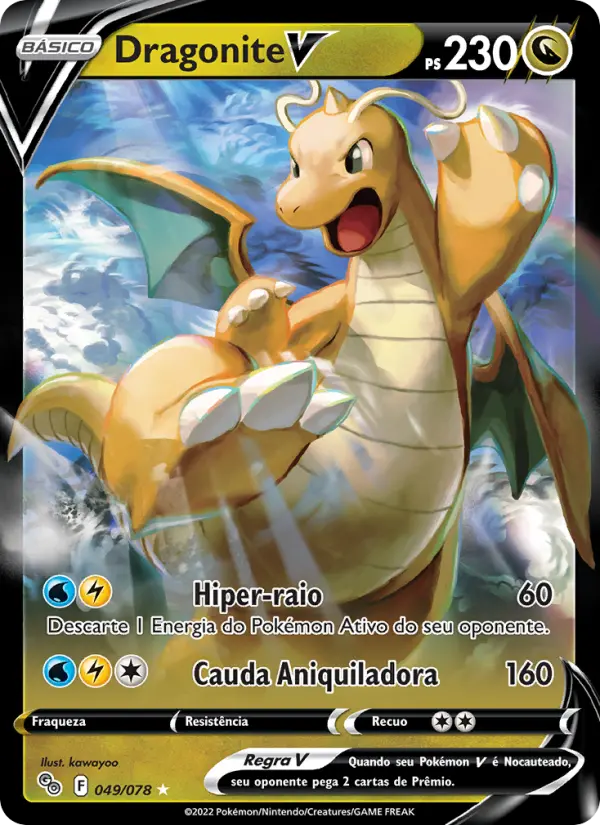 Dragonite V — Pokémon GO 049