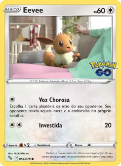 Eevee — Pokémon GO 054