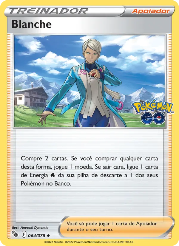 Blanche — Pokémon GO 064