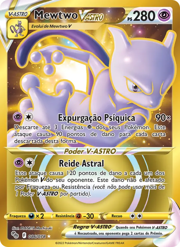 Mewtwo V-ASTRO — Pokémon GO 086