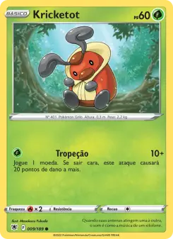 Kricketot — Estrelas Radiantes 009