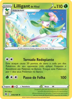 Lilligant de Hisui — Estrelas Radiantes 016