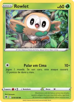 Rowlet — Estrelas Radiantes 019
