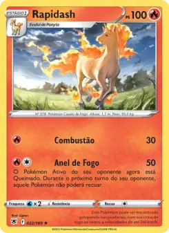 Rapidash — Estrelas Radiantes 022