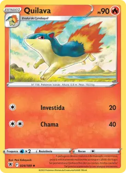Quilava — Estrelas Radiantes 024
